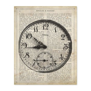 KalaMitica - Horloge Magnétique Ronde, Noir Mat - Pour Tableaux Magnétiques  et Surfaces en Acier Ferritique, Design Moderne - Ø 12 x 3,5 cm