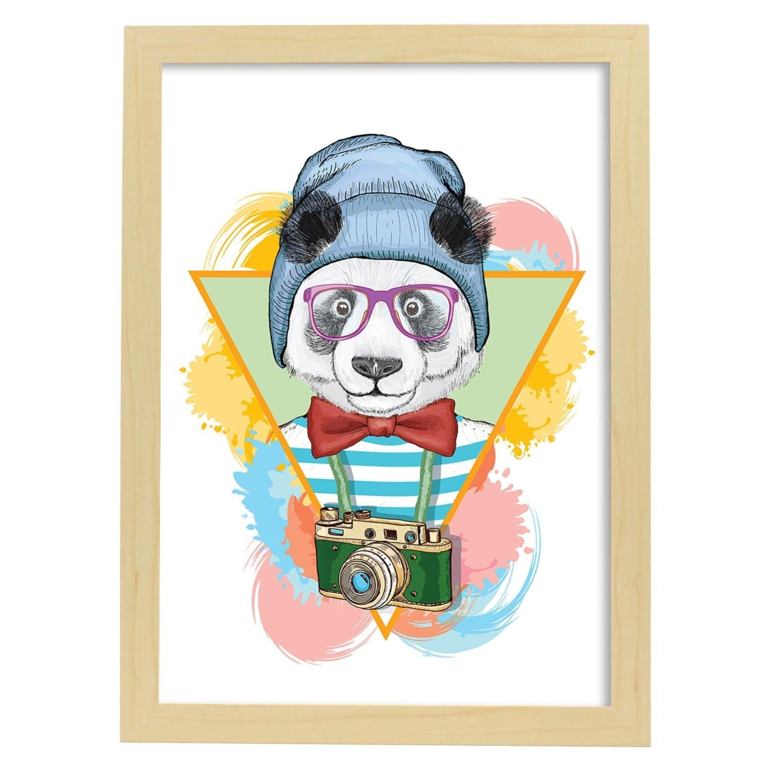 2 Poster Alfabetici Con Animali Per Bambini – 30x40 Cm, Su Tela, Colorati, Per Cameretta E Aula Scolastica