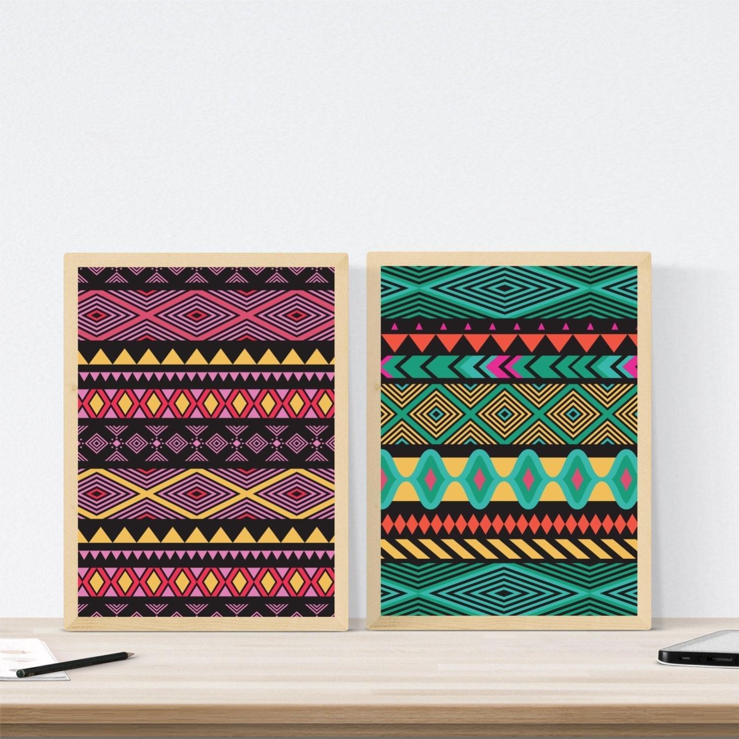 Set Di Due Stampe Da Inquadrare. Dai Un Tocco Diverso Al Tuo Salone O - Foto 10