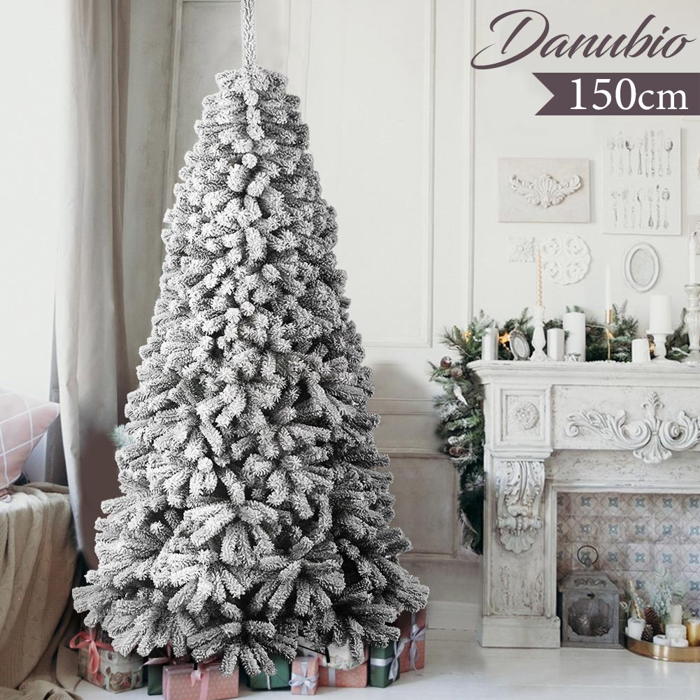 Albero di natale slim bianco innevato folto alto e stretto cm240  decorazioni addobbi artificiale natalizi ambiente casa