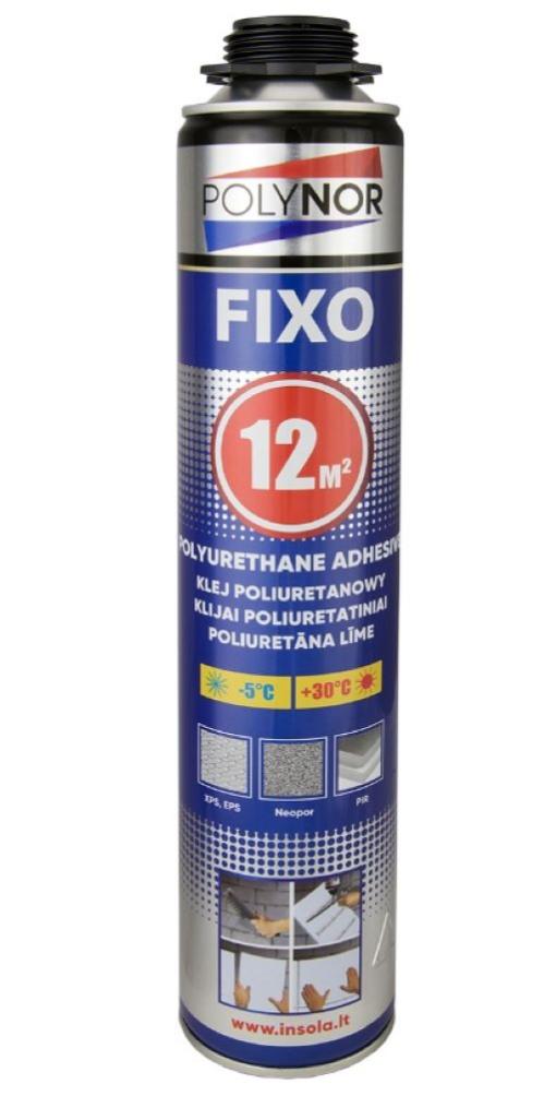 POLYNOR FIXO pack 12 mousse adhésive polyuréthane Leroy Merlin
