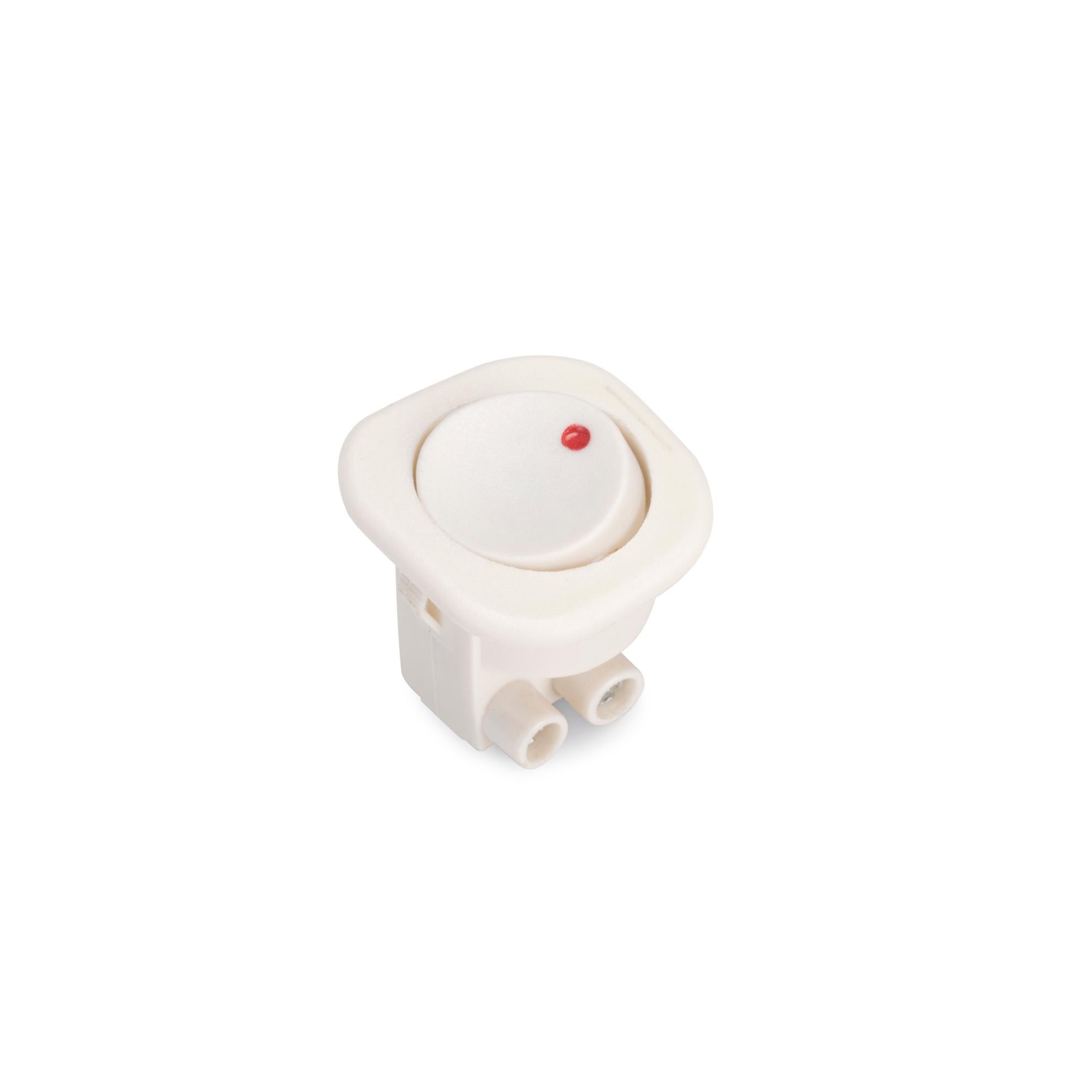Gunsan Visage Interruttore Elettrico Incasso Bianco - 16A 250V, Dimensioni 70x70mm