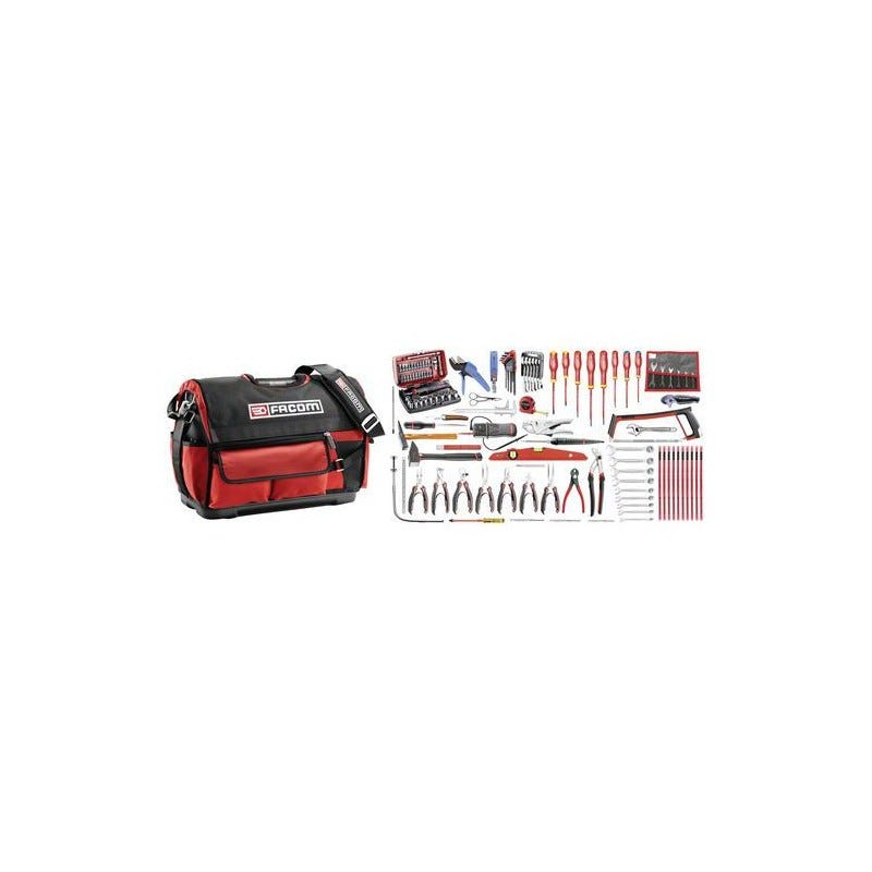 Boîte à outils textile Probag + 22 outils - FACOM - Mr.Bricolage