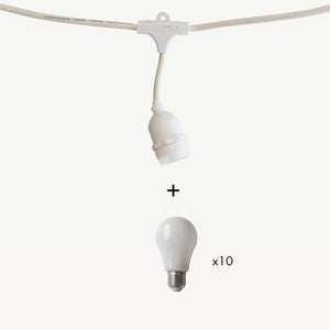Rayures Guirlande Lampe Solaire Lampe D'Extérieur LED Blanc Froid Jardin  Déco L 4059157353206