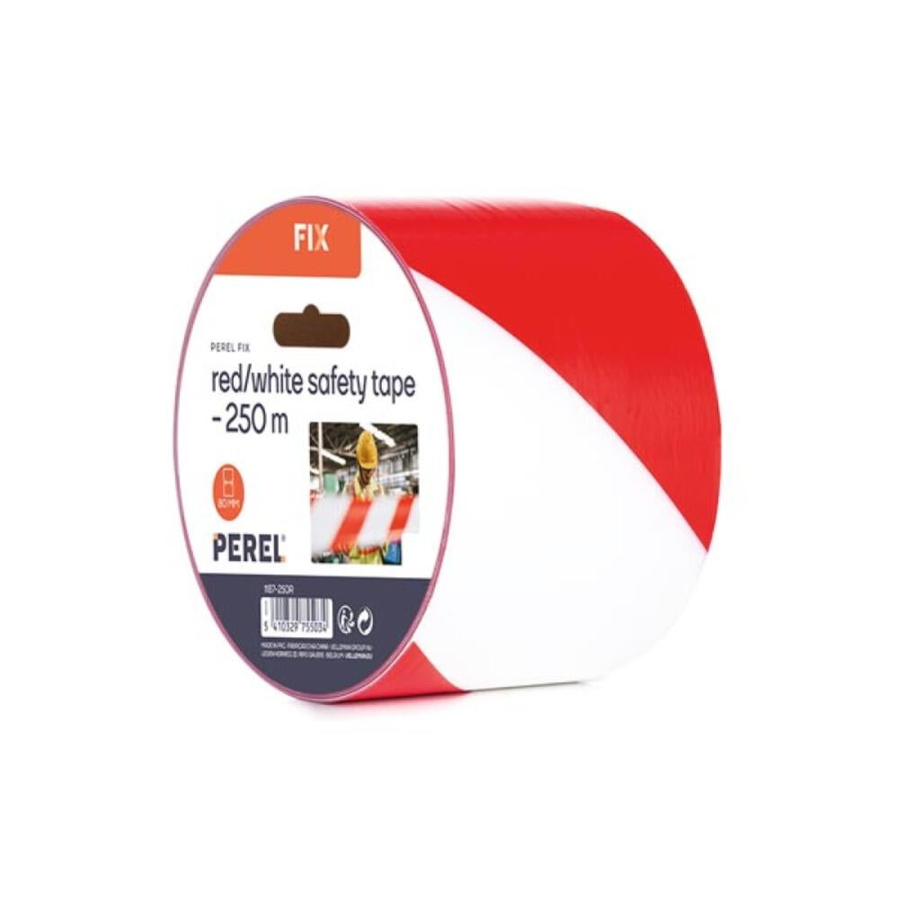 Rouleau De Ruban De Sécurité/avertissement PVC 38mm X 33m - Adhésif, Pour Délimiter Zones De Danger