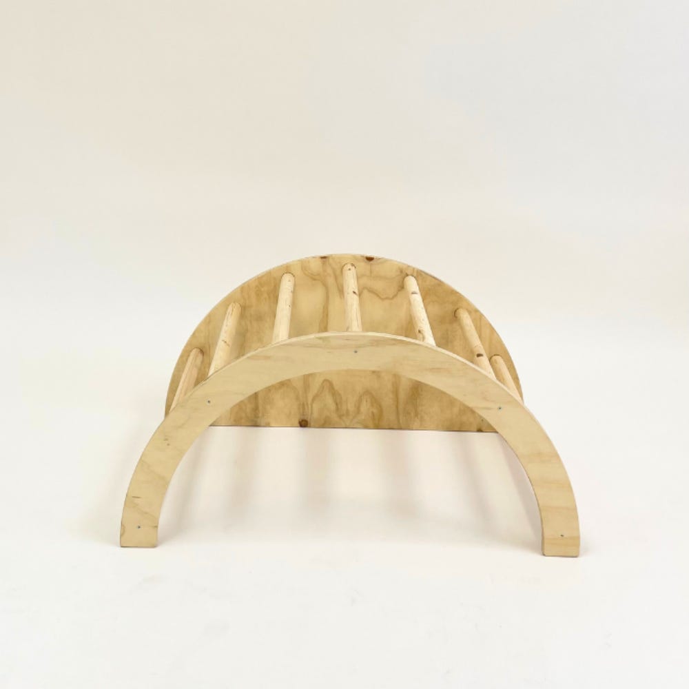 Arco de aprendizaje Montessori Xino en madera contrachapada de pino  (100x60x50 cm), PLYKIT
