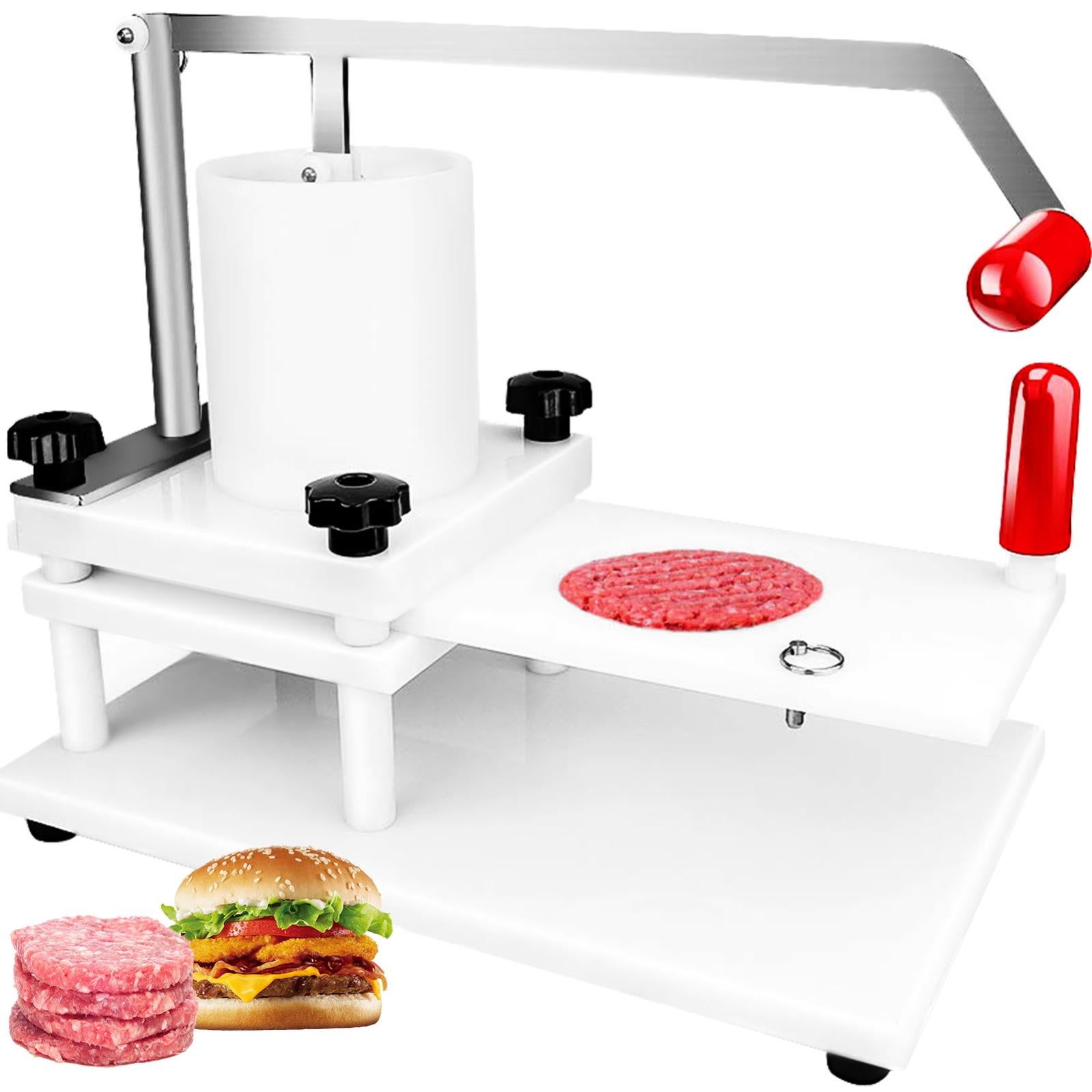 Presse à Hamburgers 14cm Acier Inoxydable - Pour Steaks Hachés, Galettes, Barbecue - LTZGO