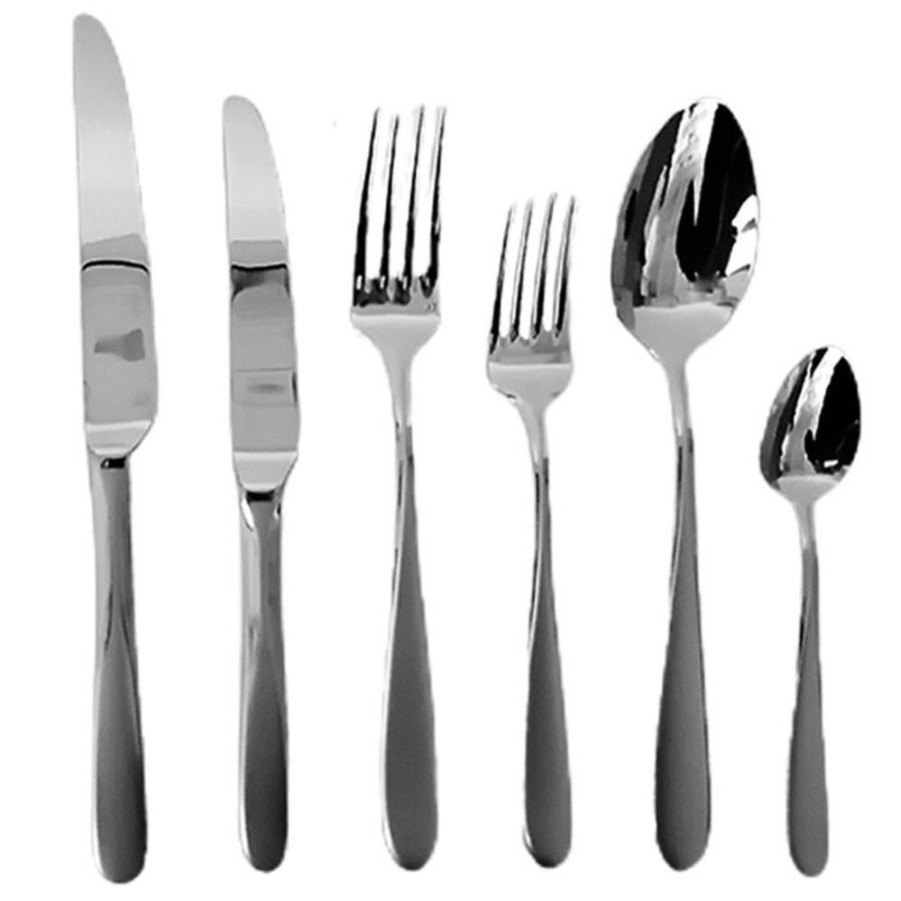 Servizio di posate lagostina per tavola 12 persone set da75 acciaio  inox18/10 forchetta cucchiaio coltello accessori vari