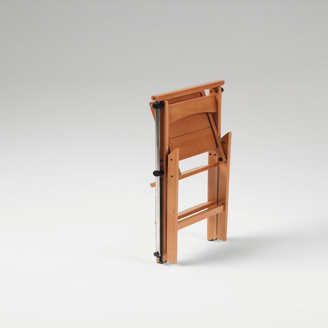 ARIT - ELETTA chaise à escabeau, escabeau transformable et pliable avec  système de sécurité - couleur cerise