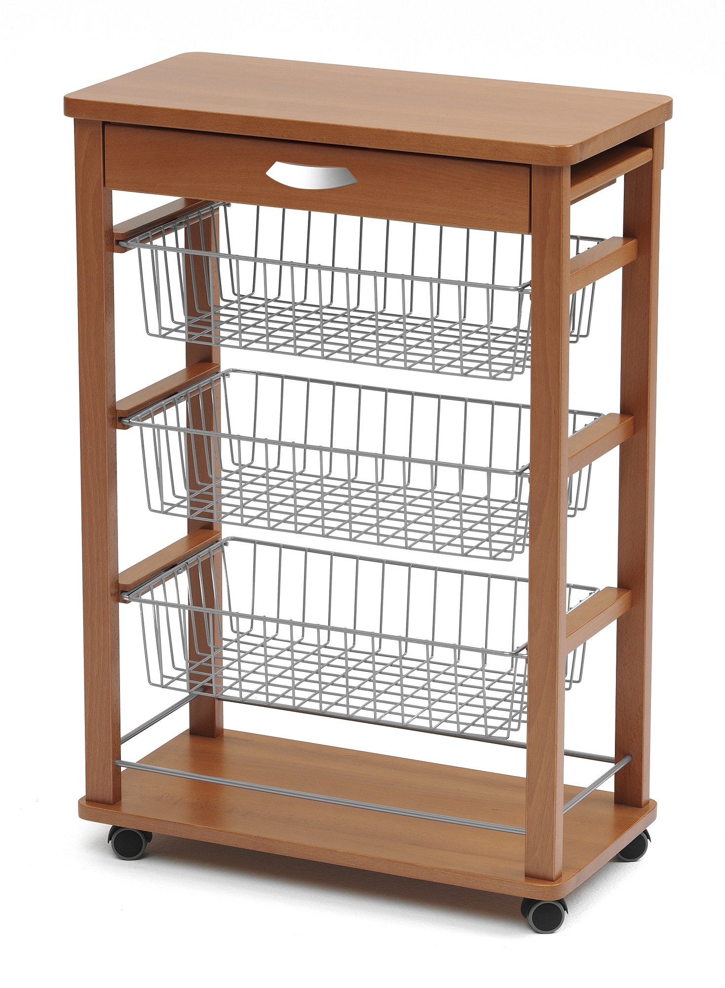 Carrello da cucina RAIKON, Carrello da cucina con piano di lavoro in ...