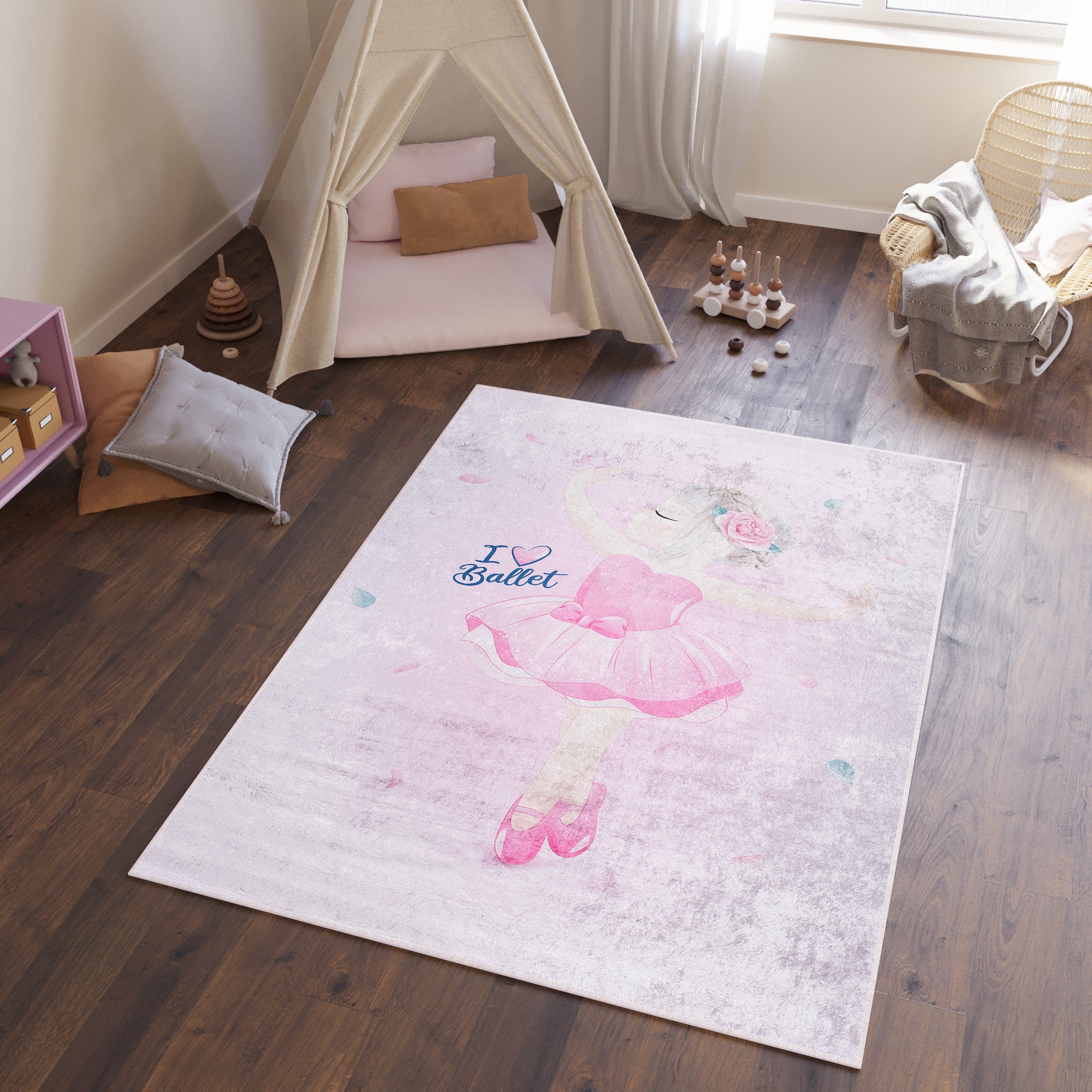 Carpet Studio Tapis Voiture Enfant 95x133cm, Tapis de Jeux Chambre