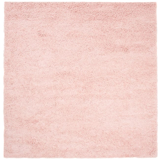TAPISO Silk Alfombra de Salón Sala Antideslizante Moderno Rosa Shaggy Pelo  Largo Suave 160 x 230 cm