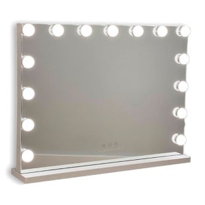 Espelho de Maquiagem Iluminado LED 4200ºk 25X29Cm Preto 40.000H  [Sun-Krs250290-B]