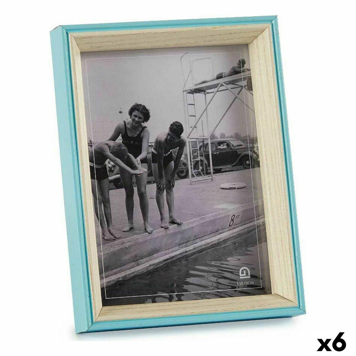Cornice Portafoto 20x25 Cm In Legno Nero Verticale Da Parete Con Pannello MDF Vetro Crilex Foto Quadri Decorazioni Regalo
