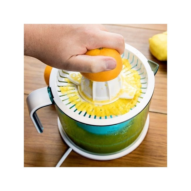 ZitrusEasy Inox Exprimidor de naranjas eléctrico Cecotec