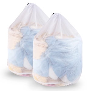 Acheter Grand sac à linge de lavage, filet organisateur en maille,  soutien-gorge sale, chaussettes, sous-vêtements, chaussures, couverture de  Machine à laver, vêtements