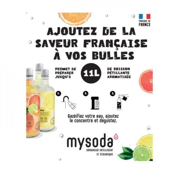 Sodastream Lot de 6 Concentrés Saveur Orange – S…