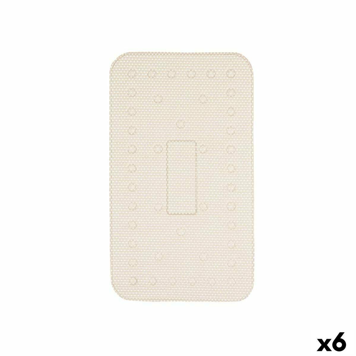 Tappetino Doccia Antiscivolo In PVC Grigio 40x60 Cm - Sicuro E Pratico Per Bagno E Vasca