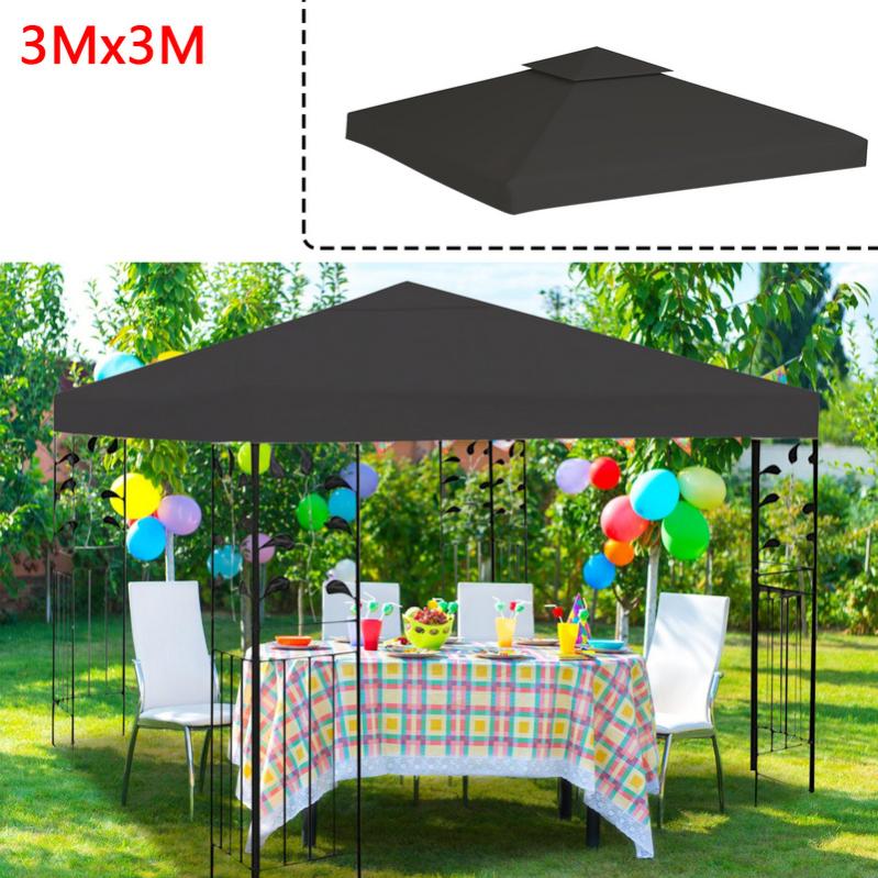 Toit De Rechange Pavillon Modena 320cm - PVC 370g/m² étanche - 6 Angles