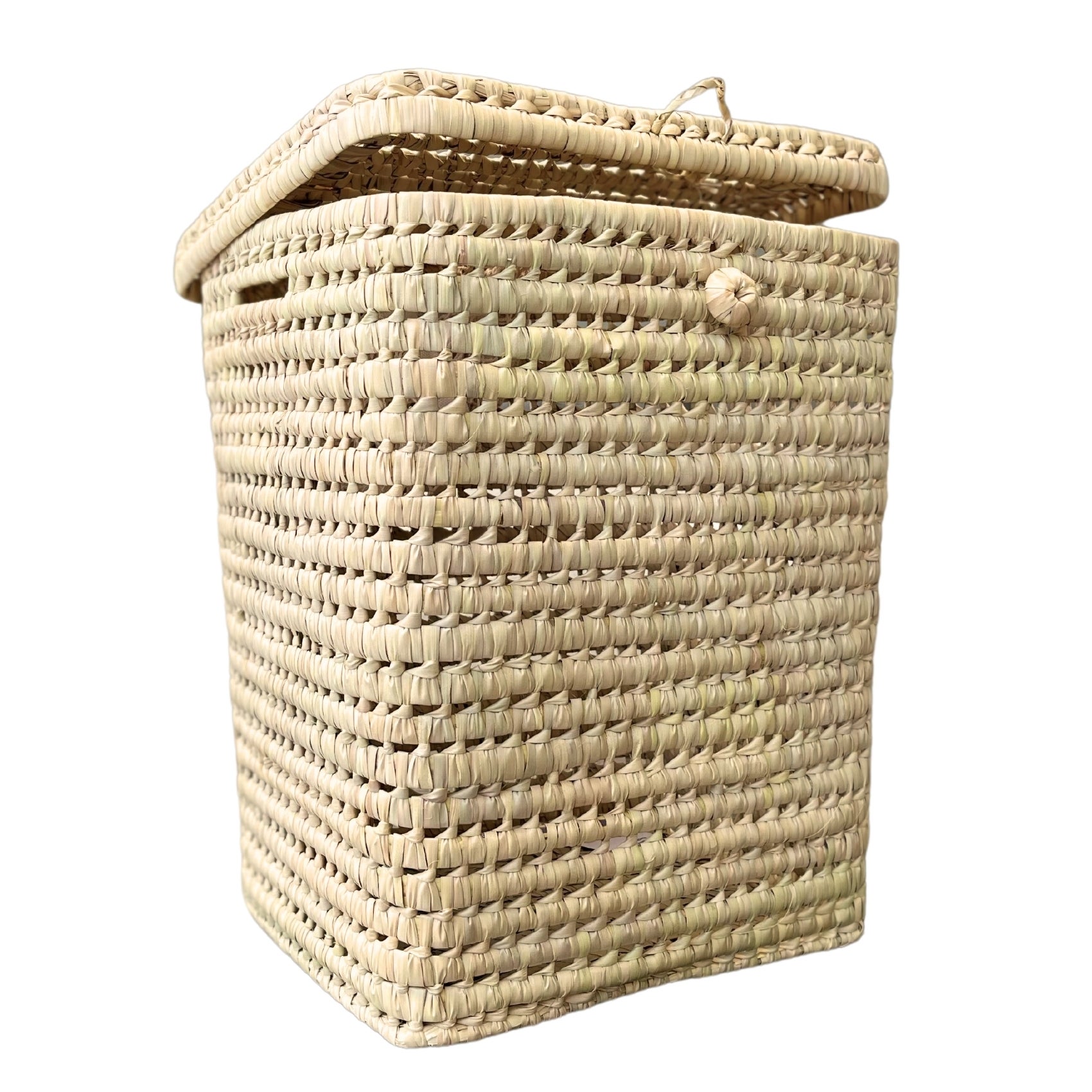 Cesto ropa sucia Rusko con 3 bolsas extraíbles bambú Oxford 600D 69 x 57 x  37 cm - Beige [en.casa]
