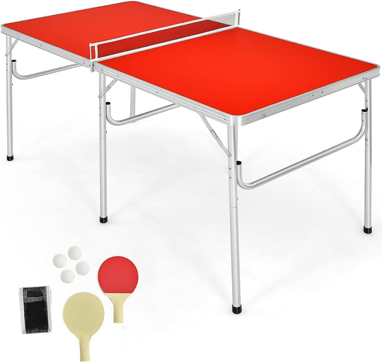 Table De Ping-Pong Portable University Of Mississippi - Table Pliable Avec Filet & Accessoires
