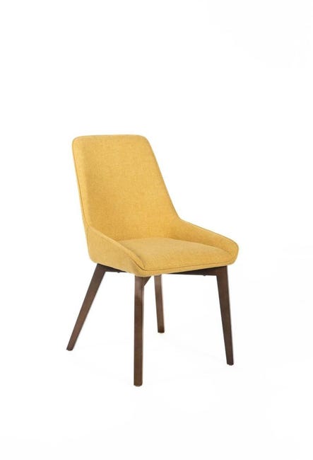 Pack 4 sedie rivestite in tessuto beige ABRIL | Maisons du Monde Pack 4 sedie rivestite in tessuto beige ABRIL | Maisons du Monde