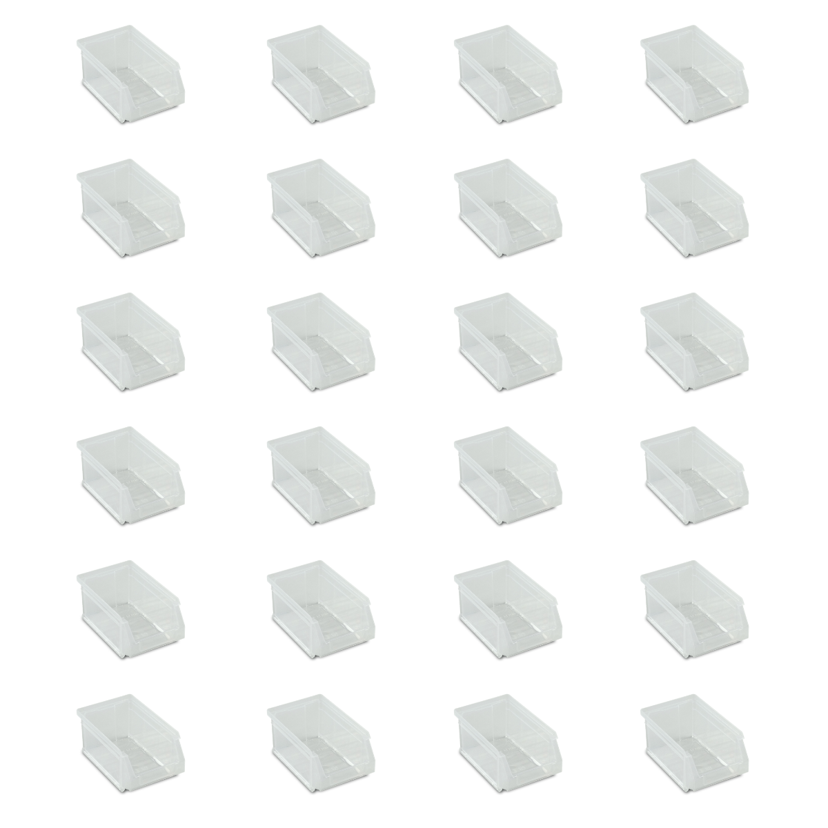 Tayg Pack 24 Gavetas de Plastico Apilables nº51 - Organizador de Tornillos,  Cajones, Caja de Almacenamiento, Cubetas de Plastico Rectangulares (17 x 10  x 8 cm, Rojo) : : Bricolaje y herramientas