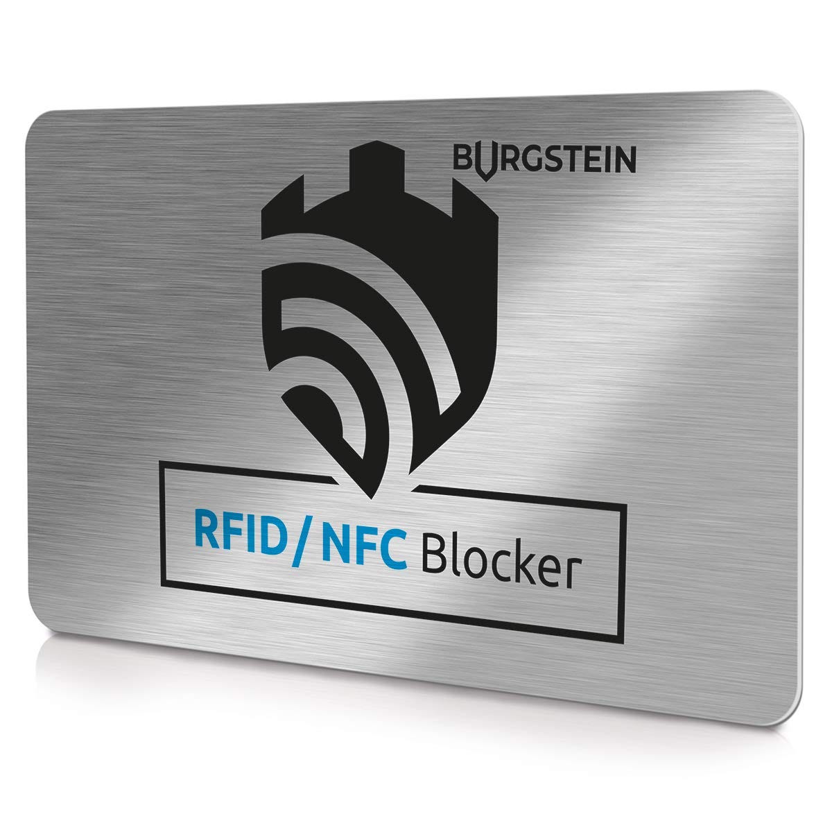 Burgstein Carte RFID Blocker Carte de protection de porte-monnaie NFC -  Extra mince