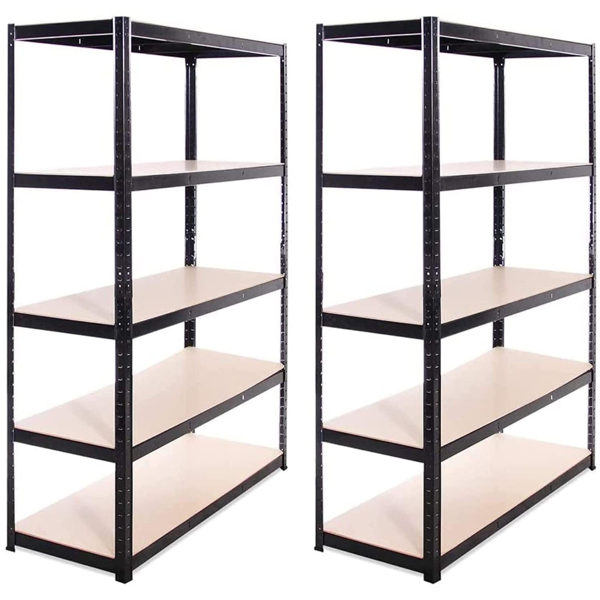 Shelfplaza ® 180x110x40cm Black Étagère Charge Lourde/Meuble Etagere
