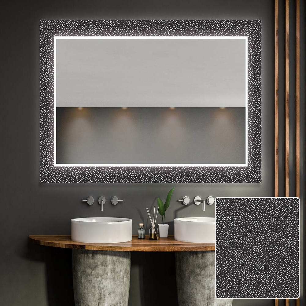 Artforma Miroir de Salle de Bain LED 120x80 cm avec éclairage