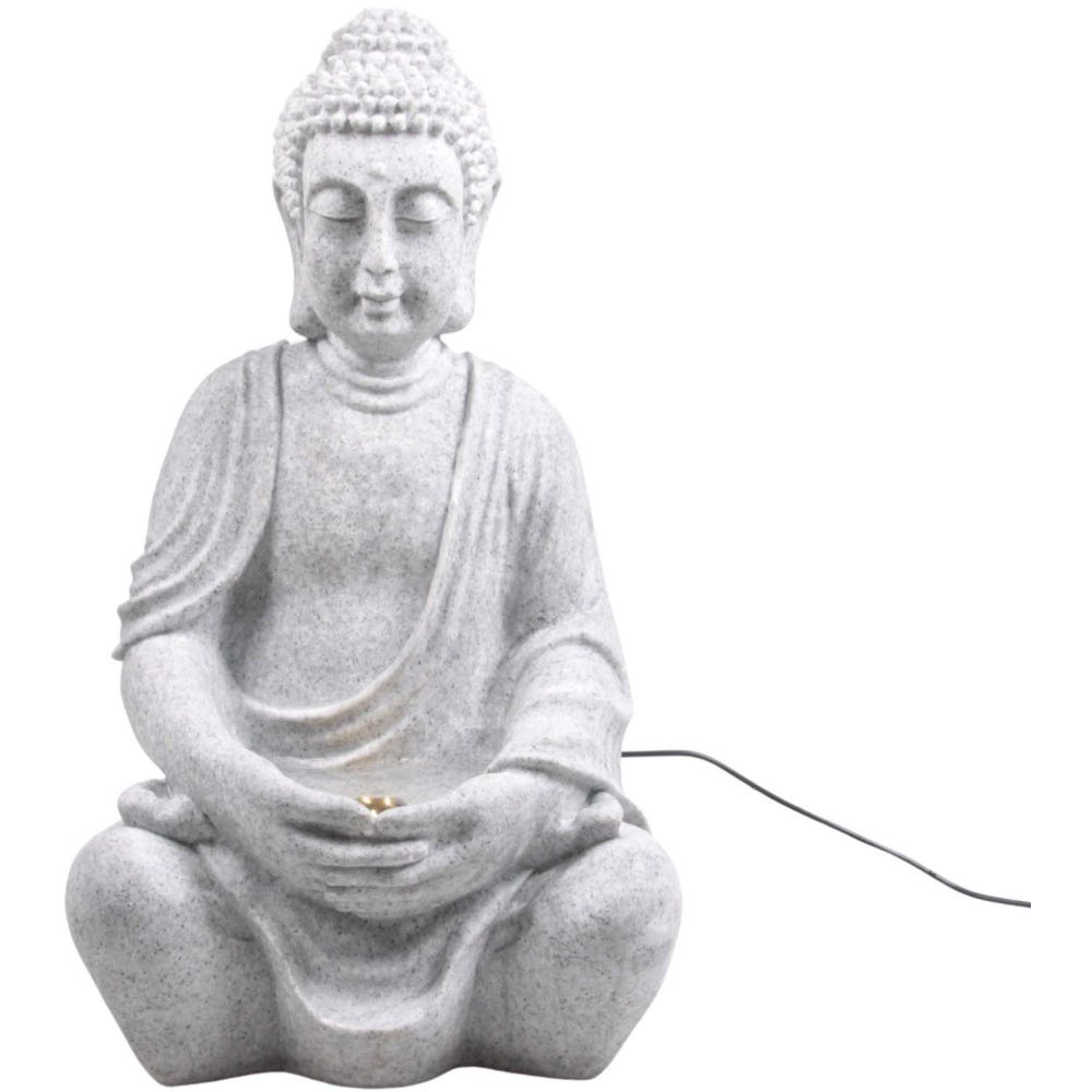 Statue bouddha méditation - assis position lotus