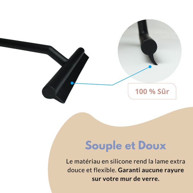 Raclette de douche CARREFOUR HOME : la raclette de douche à Prix Carrefour