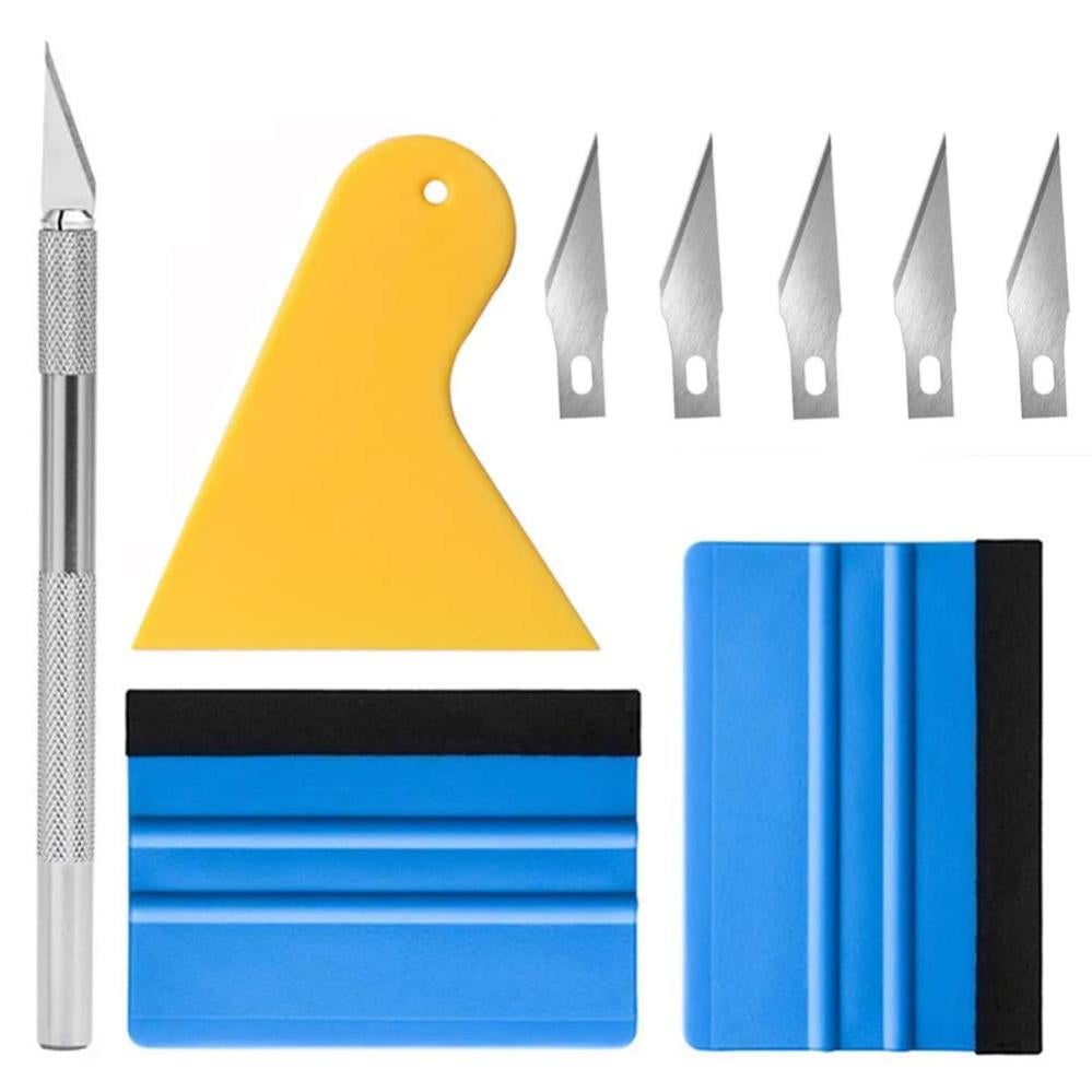 Ewrap - Vinile Wrap Kit Window Film Tint Tool Wallpaper Tool con