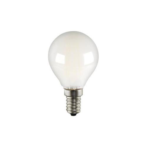 Set da 3 lampadine LED, E14 goccia, opaco, luce naturale, 5W= 410LM