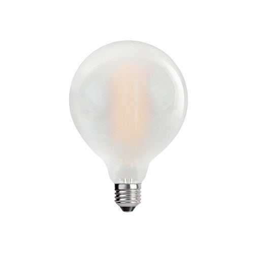 Lampadina Led E A Filamento Opale Globo W K Luce Calda Leroy