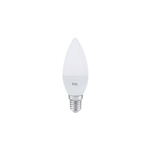 FSL FLC37B75W65K14 Lampadina LED E14 a Oliva 7,5W 6500 Luce Fredda