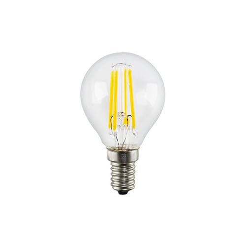 FSL FLG45F4W40K14 Lampadina LED E14 a Filamento Sfera 4W 4000K