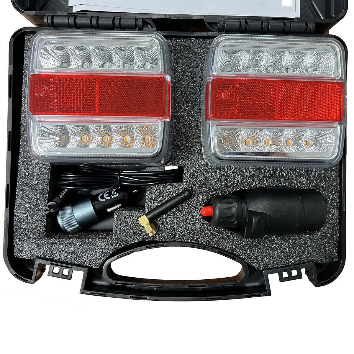 Kit de feux de remorque sans fil pour camion de remorquage, lampe