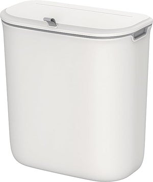 Poubelle à compost pour cuisine – Poubelle de comptoir ou sous l'évier avec  couvercle, petite poubelle