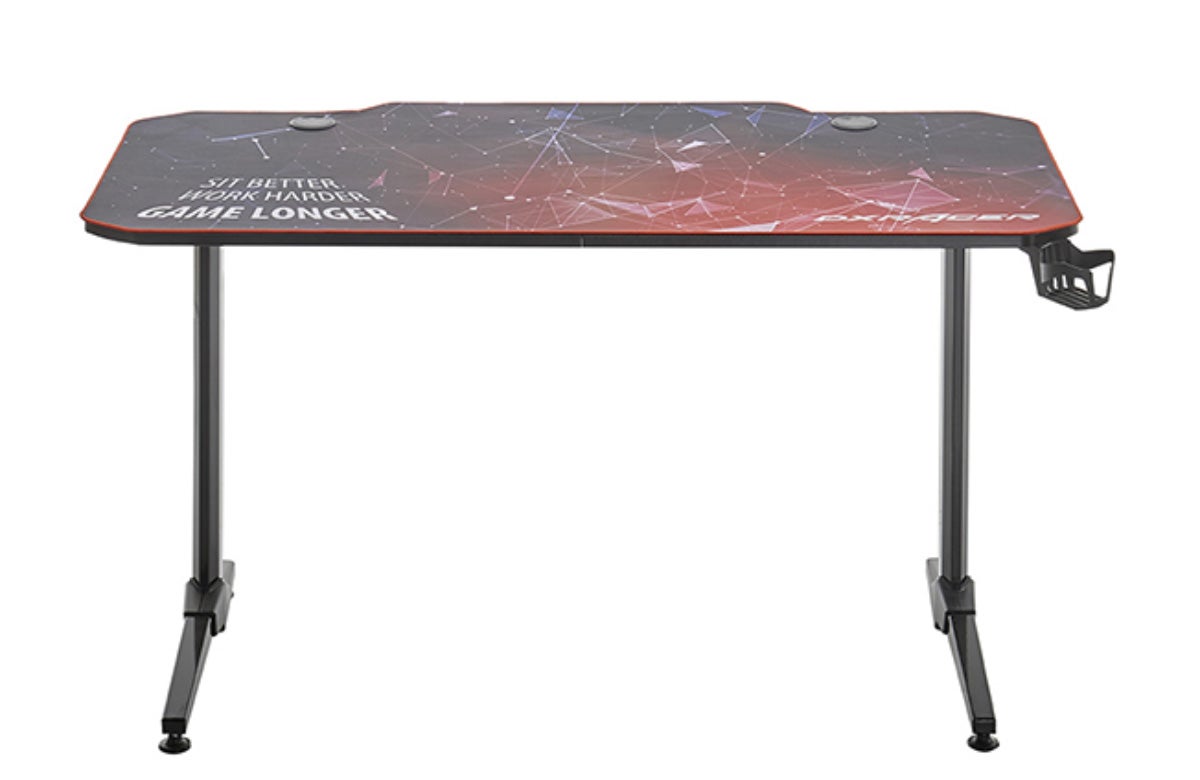 Table De Bureau Gamer Table De Jeu Coloris Noir Multicolore