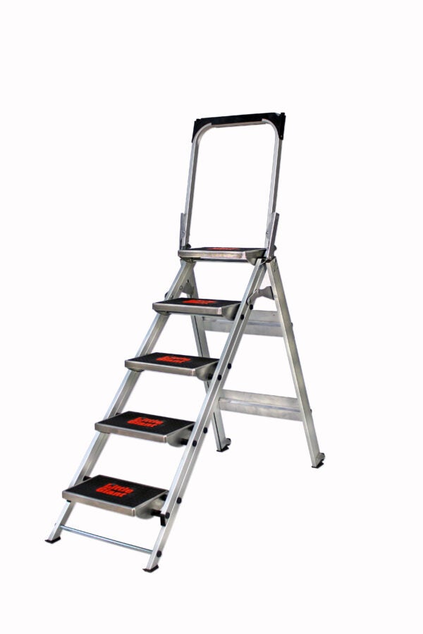 Escalera plegable compacta 2 peldaños | Brico Depôt