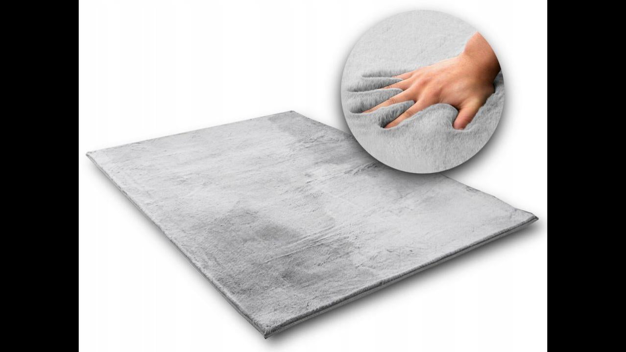 TAPIS RABBIT LIGHT GREY 140x200 Leroy Merlin