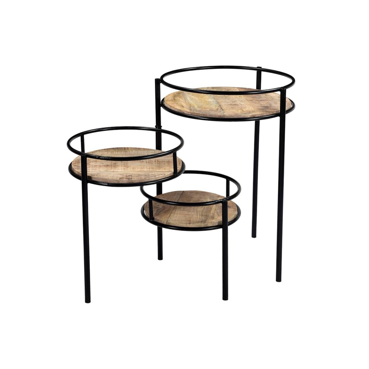 Mini Tabouret En Bois. Table D'appoint Moderne. Support Pour