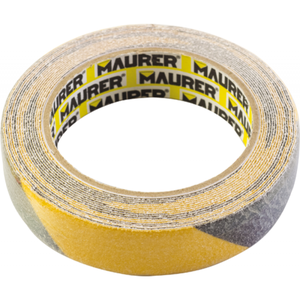 Nastro Antiscivolo Giallo E Nero - 2 Rotoli Da 5 Cm X 10 M + Rullo Di Gomma - Foto 4