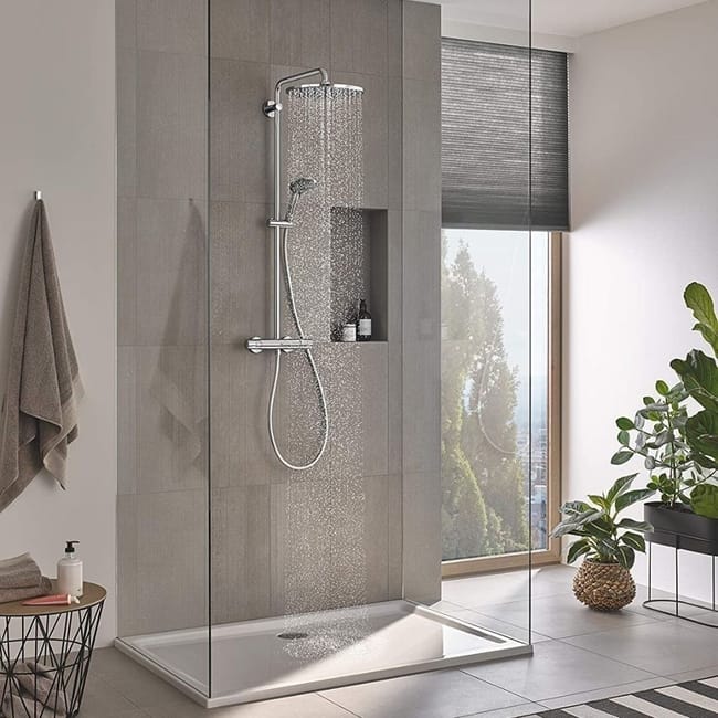 Grifo termostático ducha discount grohe leroy merlin