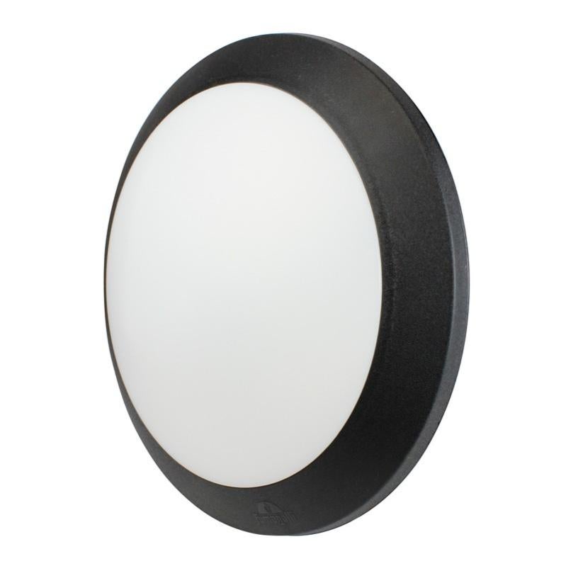 Riad Clear Glass Globe Flush Ceiling Light 30cm IP20 | Mullan Lighting