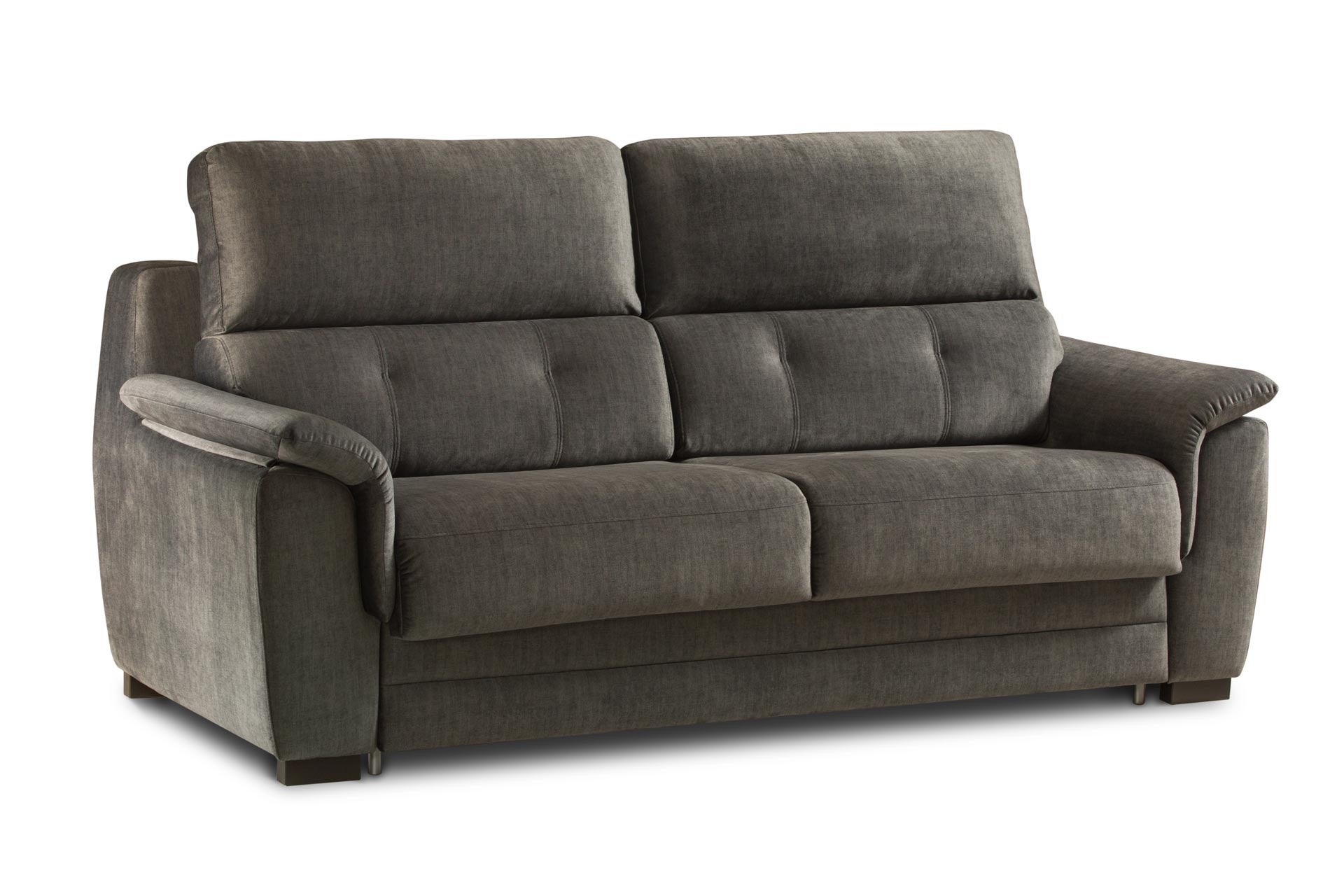 Sofá cama celta con colchón muy confortable de 18cm de grosor - 3plz. cama 140x200cm - delfino marengo