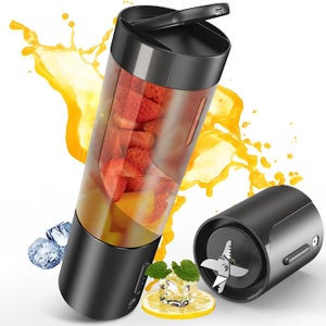 Blender Portable, Juicer cup avec 450ml 6 Lames sans BPA pour Sport et  Voyage, Mixeur Blender