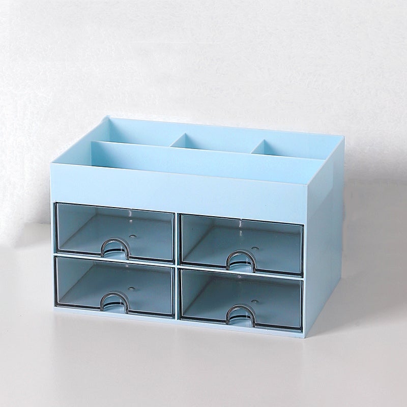 Boîte de rangement - Boîte à lessive - Bleu pastel