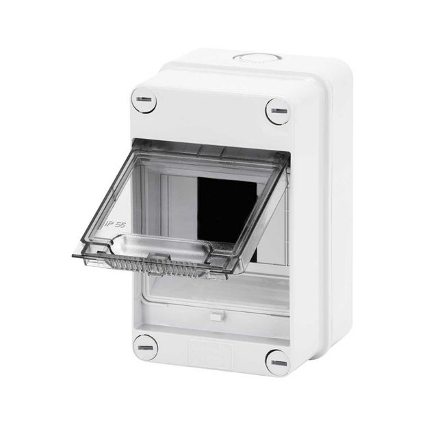 Gewiss GW-40001 Centralino Da Parete 4M IP55 Per Alloggiamento Morsettiere